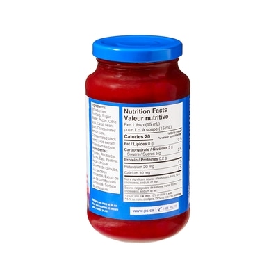 Tartinade Deux fois plus de fruitsMD fraises et rhubarbe