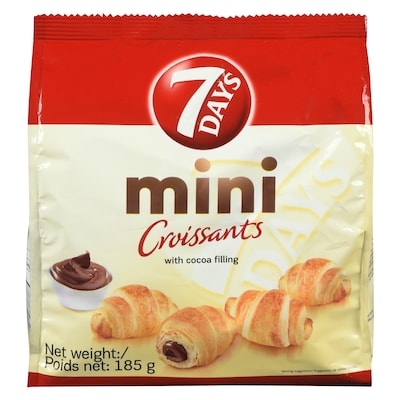 7 Days Croissant With Cocoa Filling 185 g, $2.16/100g