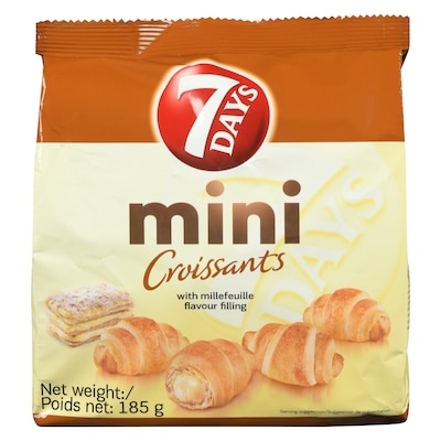 7 Days Mini Croissants 185 g, $1.89/100g