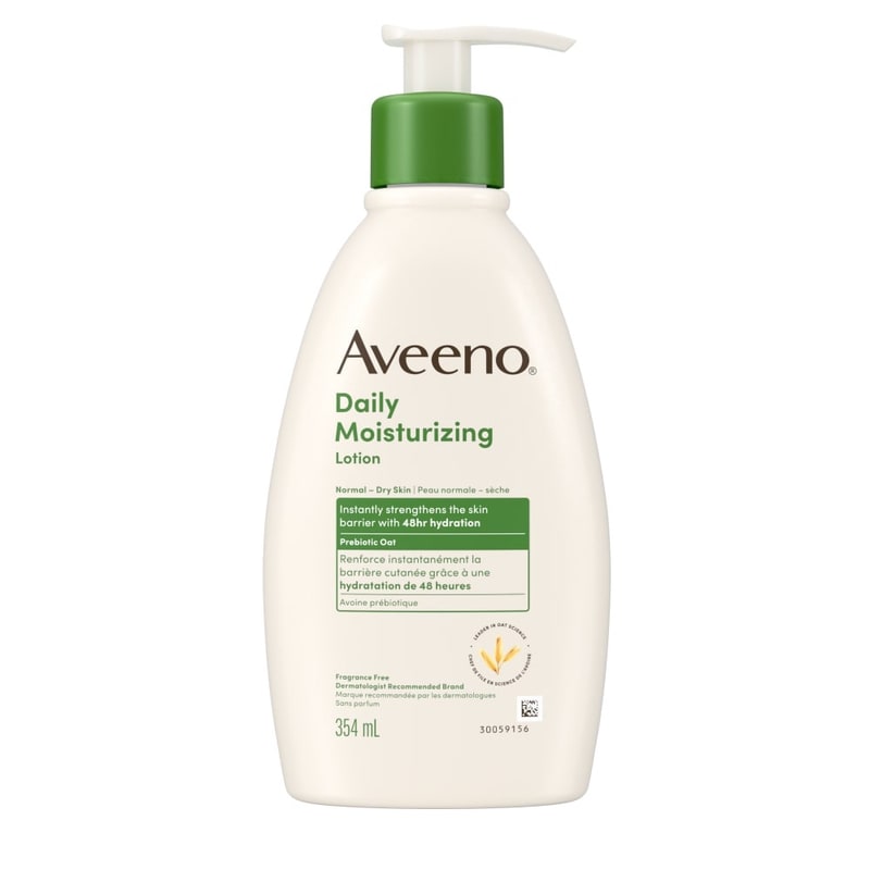 Aveeno Daily Moisturizing Body Lotion, Dry Skin, Fragrance Free