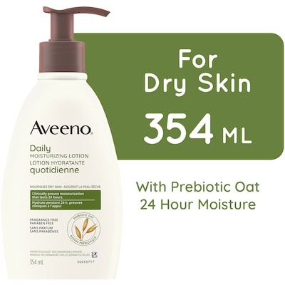 Aveeno Daily Moisturizing Body Lotion Unscented 354 ml, $3.16/100ml