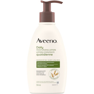 Aveeno Lotion hydratante quotidienne 354 ml, 3,44 $/100ml