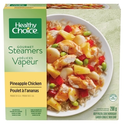 Healthy Choice Gourmet Steamers, Pineapple Chicken 298 g, $2.35/100g