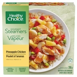 Healthy Choice Délices vapeur poulet à l'ananas 298 g, 2,35 $/100g