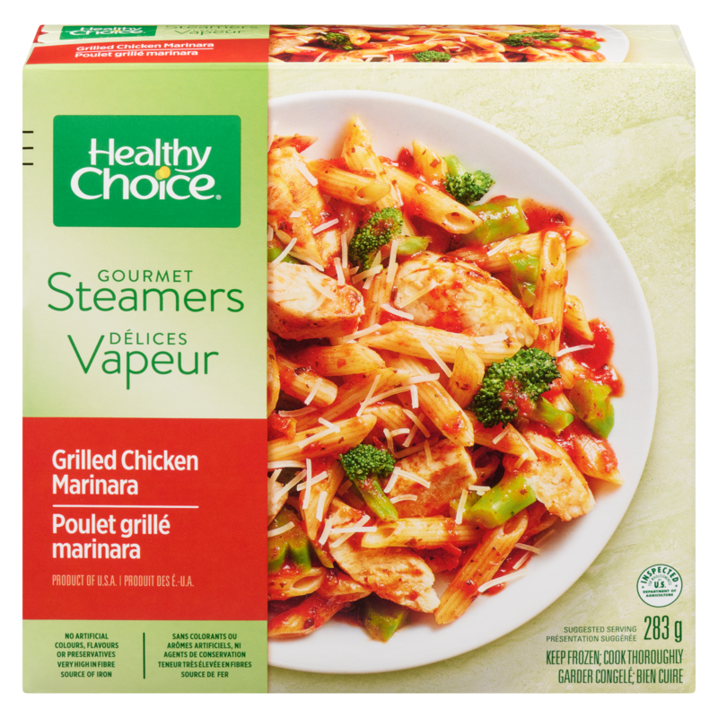 Gourmet Steamers, Grilled Chicken Marinara