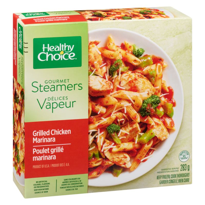 Gourmet Steamers, Grilled Chicken Marinara