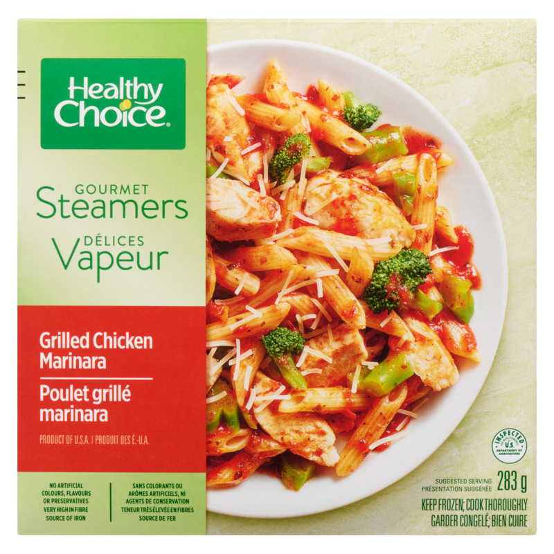 Gourmet Steamers, Grilled Chicken Marinara
