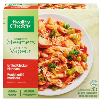 Healthy Choice Gourmet Steamers poulet grillé marinara 283 g, 2,29 $/100g