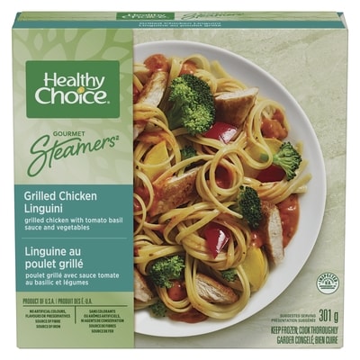Healthy Choice Gourmet Steamers, Grilled Basil Chicken 301 g, $1.83/100g