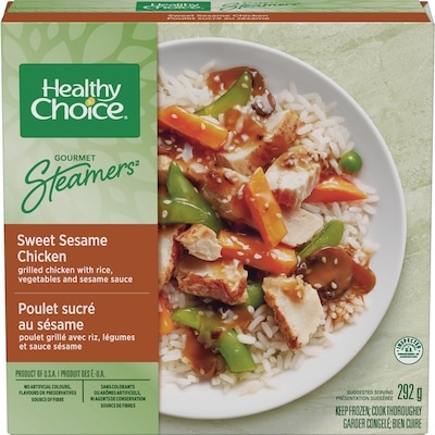 Healthy Choice Gourmet Steamers, Sweet Sesame Chicken 292 g, $1.37/100g