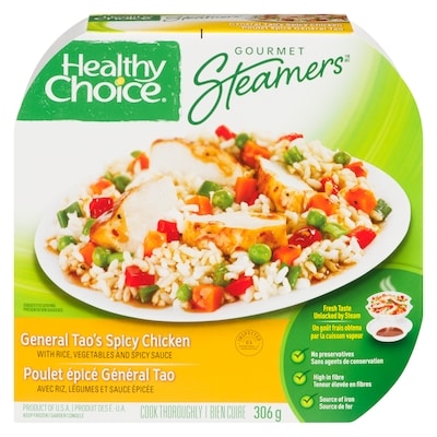Healthy Choice Poulet épicé Général Tao Gourmet Steamers 306 g, 2,12 $/100g
