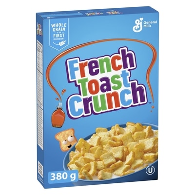 General Mills French Toast Crunch Cereal 380 g, $1.05/100g