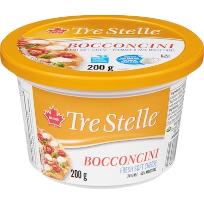 Tre Stelle Bocconcini 200 g, $3.50/100g