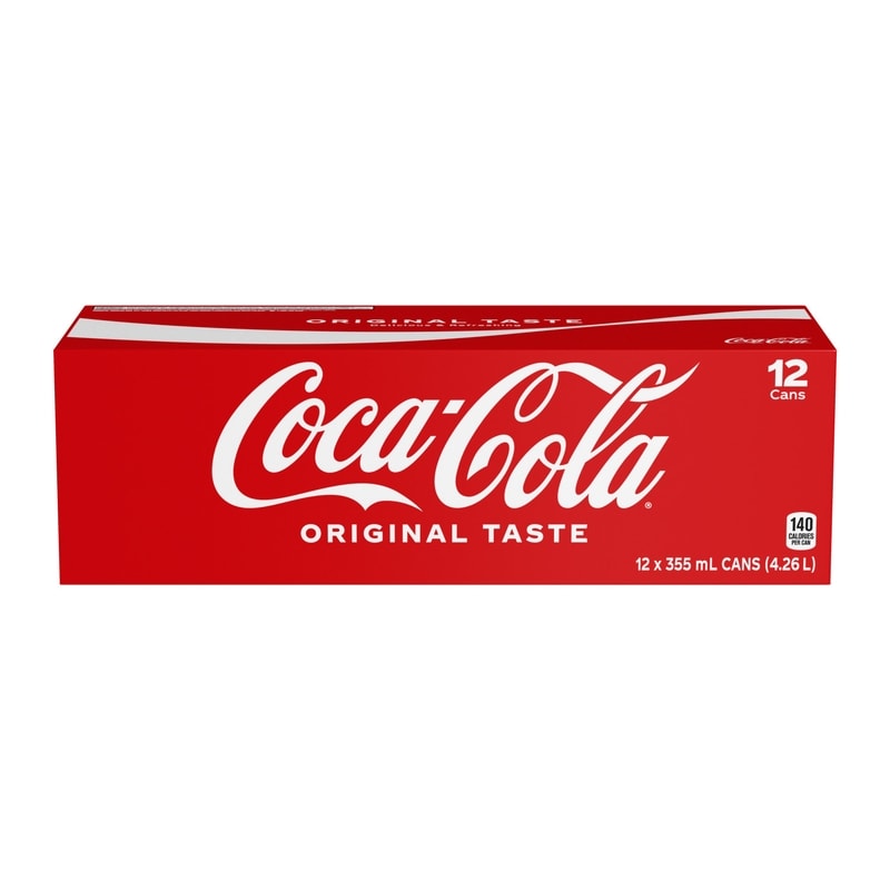 Coca-Cola Cola Fridge Pack Cans - 12x355.0 ml | Valumart