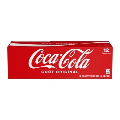 Coca-Cola Cola Fridge Pack Cannettes 12x355.0 ml, 0,19 $/100ml