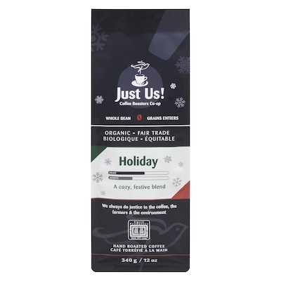 Just Us Grains Entiers Mélange Festif Holiday Biologique 340 g, 4,41 $/100g