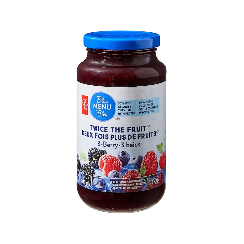 Twice the Fruit™ 3-Berry Spread