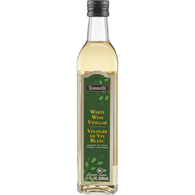 Tonnelli Vinaigre de vin blanc Tonnelli casher 500 ml, 1,40 $/100ml