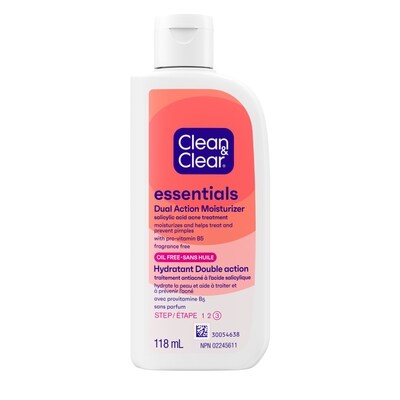 Clean & Clear Hydratant Double action Essentials 118 ml, 9,31 $/100ml