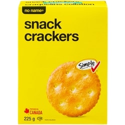 No Name Original Snack Crackers 225 g, $1.02/100g