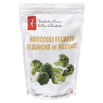 le Choix du Président Fleurons de brocoli 500 g, 1,00 $/100g