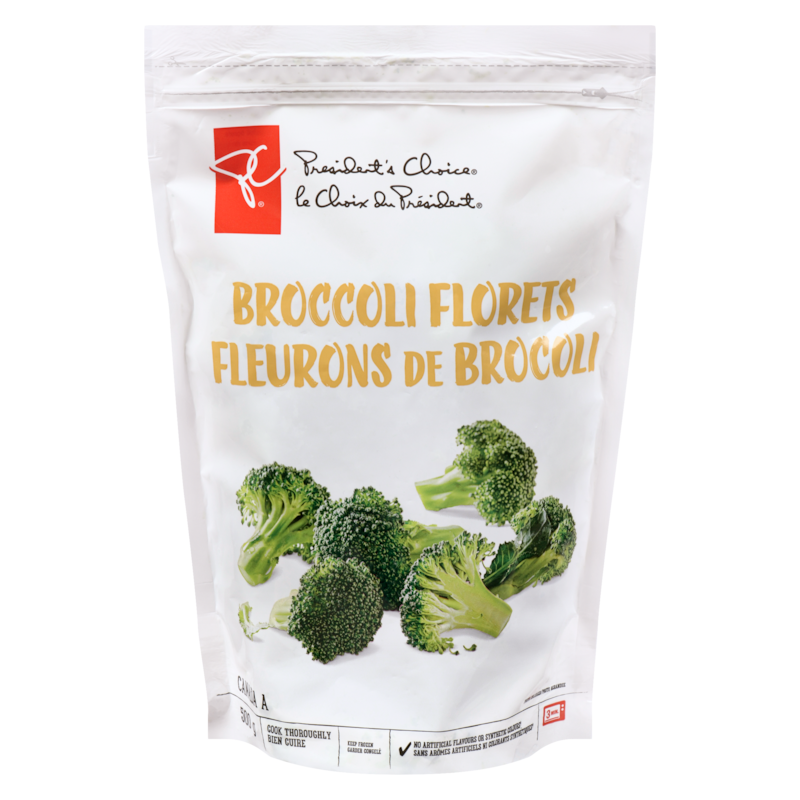 Fleurons de brocoli surgelés