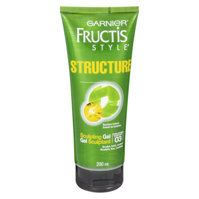 Garnier Gel sculptant structure, extrait de bambou 200 ml, 3,50 $/100ml