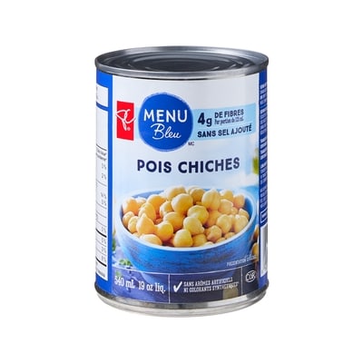 PC Blue Menu Chickpeas 540 ml, $0.32/100ml