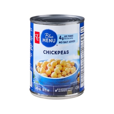 PC Blue Menu Chickpeas 540 ml, $0.37/100ml
