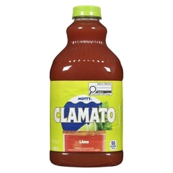 Mott’s Boisson Clamato lime 1.89 l, 0,25 $/100ml