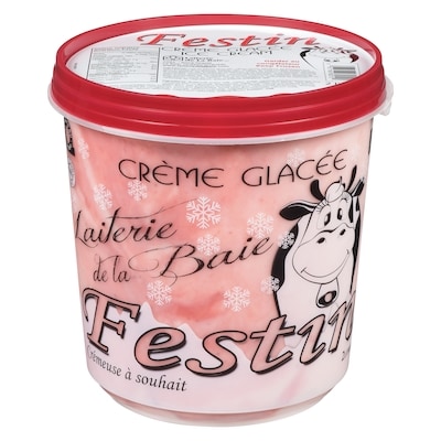 La Baie Crème glacée, fraise 2 l, 0,22 $/100ml
