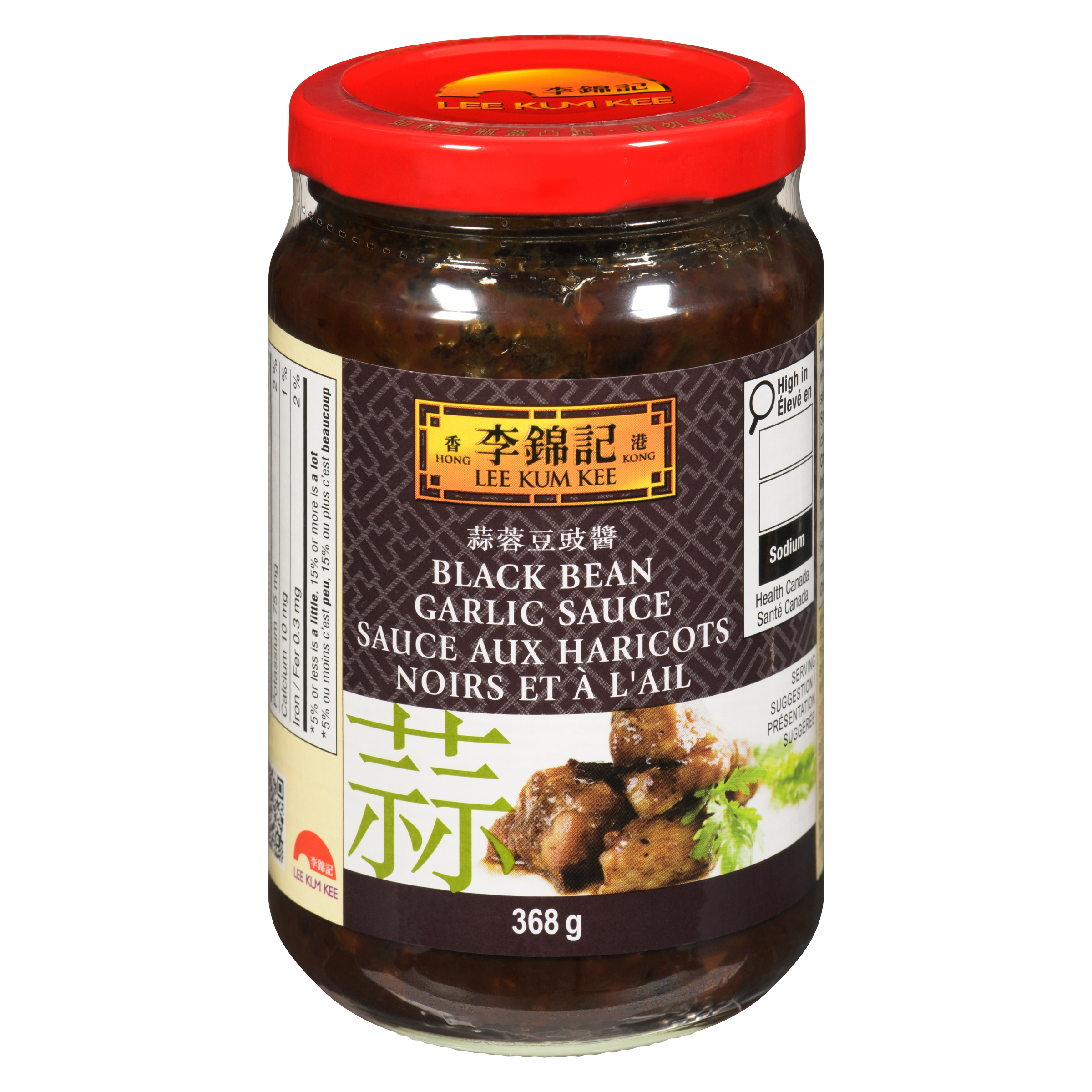 Lee Kum Kee Sauce aux haricots noirs et à l’ail 368 g, 1,85 $/100g