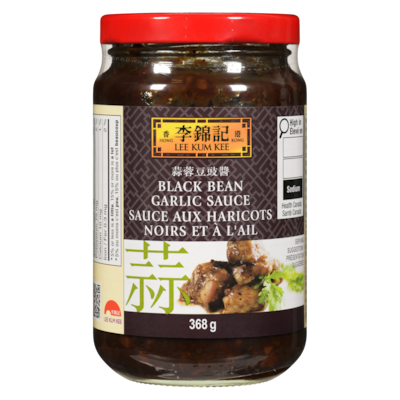 Sauce aux haricots noirs et à l’ail