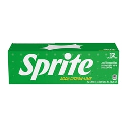 Sprite Soda Citron-Lime Fridge Pack Cannettes 12x355.0 ml, 0,19 $/100ml