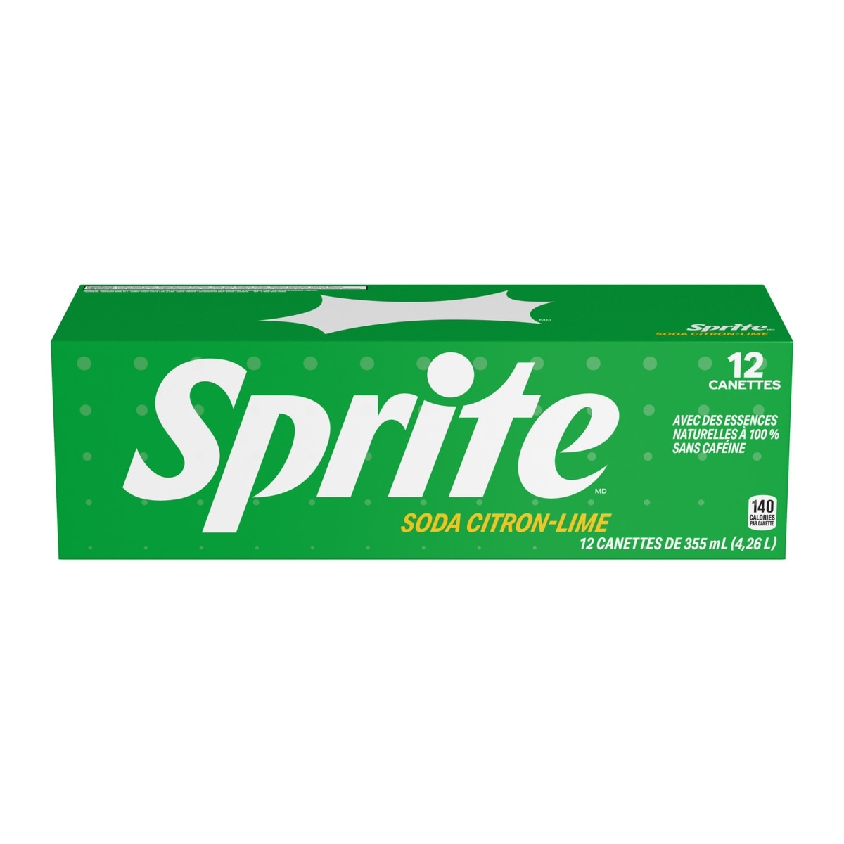 Sprite Soda Citron-Lime Fridge Pack Cannettes 12x355.0 ml, 0,20 $/100ml