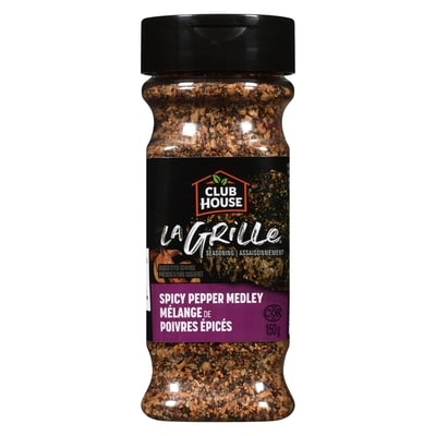 Club House Spicy Pepper Medley Seasoning 150 g, $4.33/100g