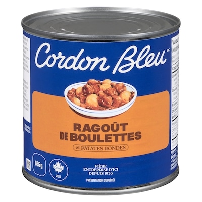 Cordon Bleu Ragoût pommes de terre et boulettes de viande 665 g, 0,90 $/100g