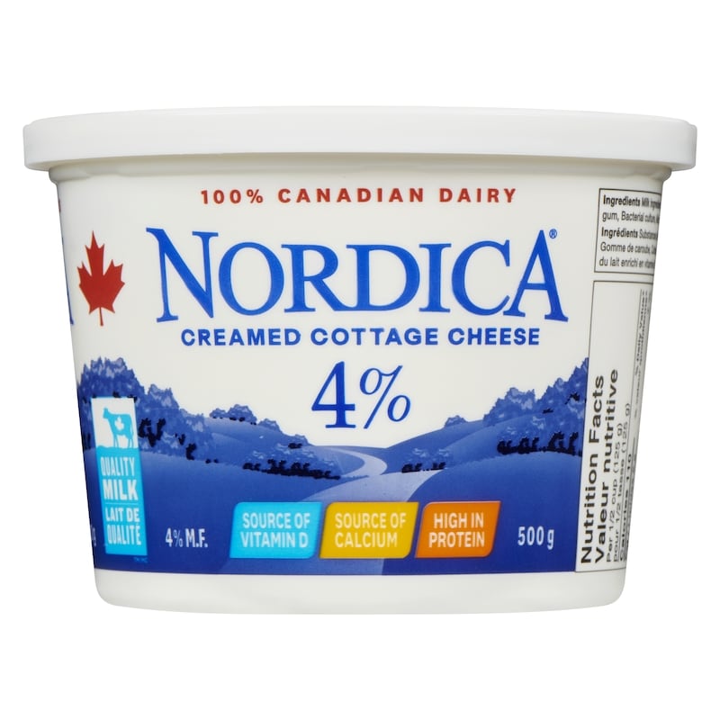 Nordica Cottage Cheese, Creamed 4%