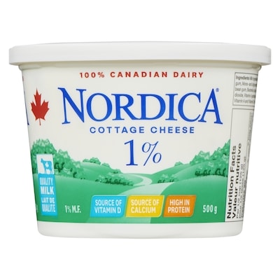 Nordica Cottage Cheese, Light 1%