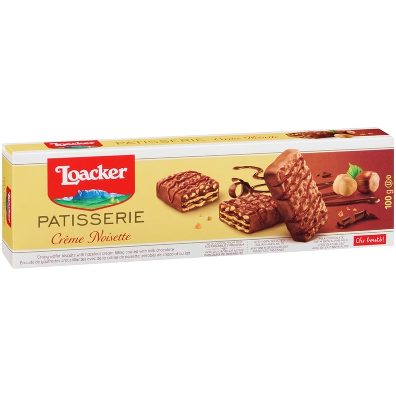 Cookies, Milk Chocolate Biscuits, Hazelnut Cream