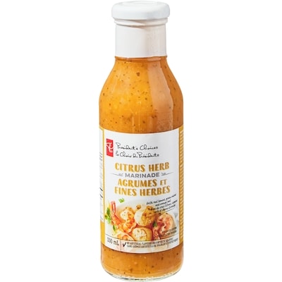 le Choix du Président Marinade agrumes et fines herbes 350 ml, 1,43 $/100ml