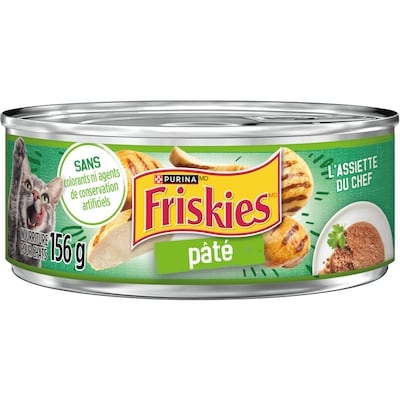 Purina (MD) Friskies(MD) Pâté L'assiette du Chef Nourriture pour Chats 156 g, 0,64 $/100g