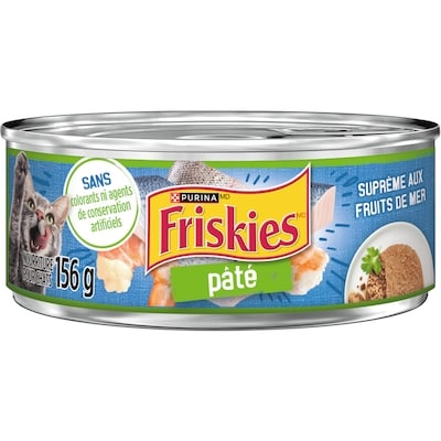 Purina (MD) Friskies(MD) Pâté Suprême aux Fruits de Mer Nourriture pour Chats Bôite 156 g, 0,64 $/100g
