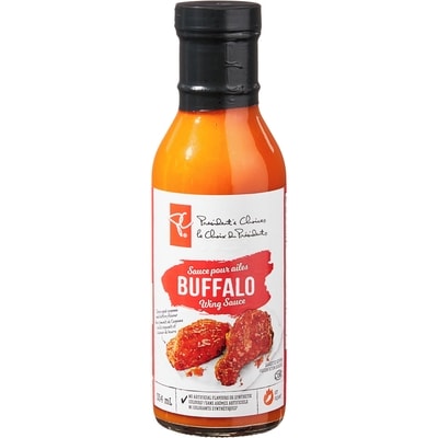 le Choix du Président Sauce pour ailes Buffalo piquante 354 ml, 1,21 $/100ml