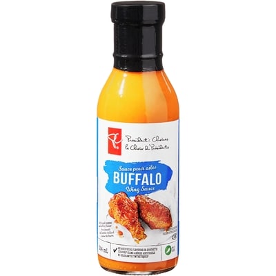 le Choix du Président Sauce pour ailes Buffalo douce 354 ml, 1,21 $/100ml