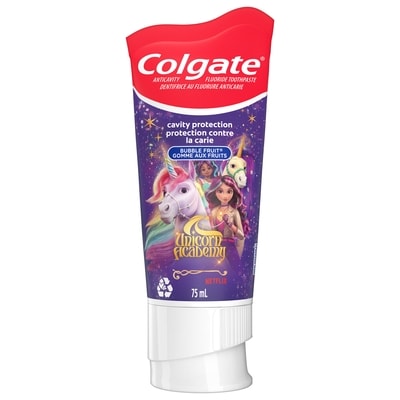 Colgate Toothpaste, Kids, Mild Bubble Fruit 75 ml, $3.05/100ml