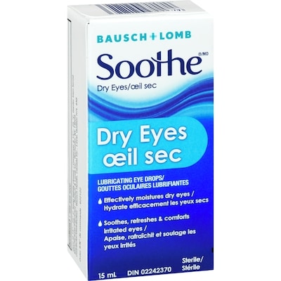Gouttes oculaires lubrifiantes pour yeux secs Moisture Eyes