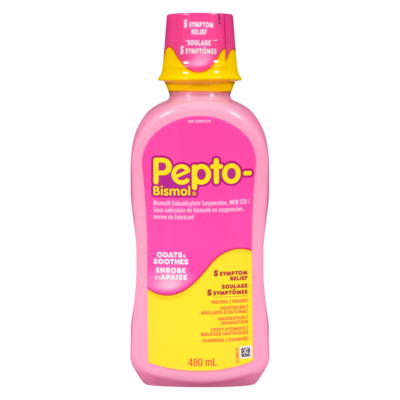 Pepto-Bismol Liquid for Nausea, Heartburn, Indigestion, Upset Stomach, Diarrhea 480 ml, $3.64/100ml