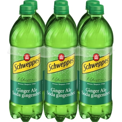 Schweppes Ginger Ale, 6 Pack 6x710.0 ml, $0.13/100ml