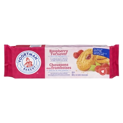 Voortman Raspberry Turnover 300 g, $1.10/100g